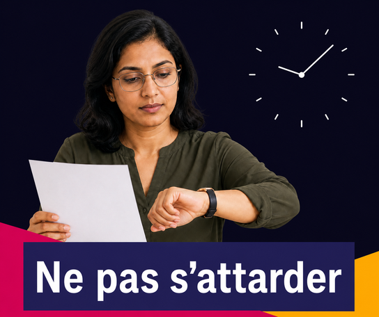Candidate répartissant son temps de lecture sans s'attarder